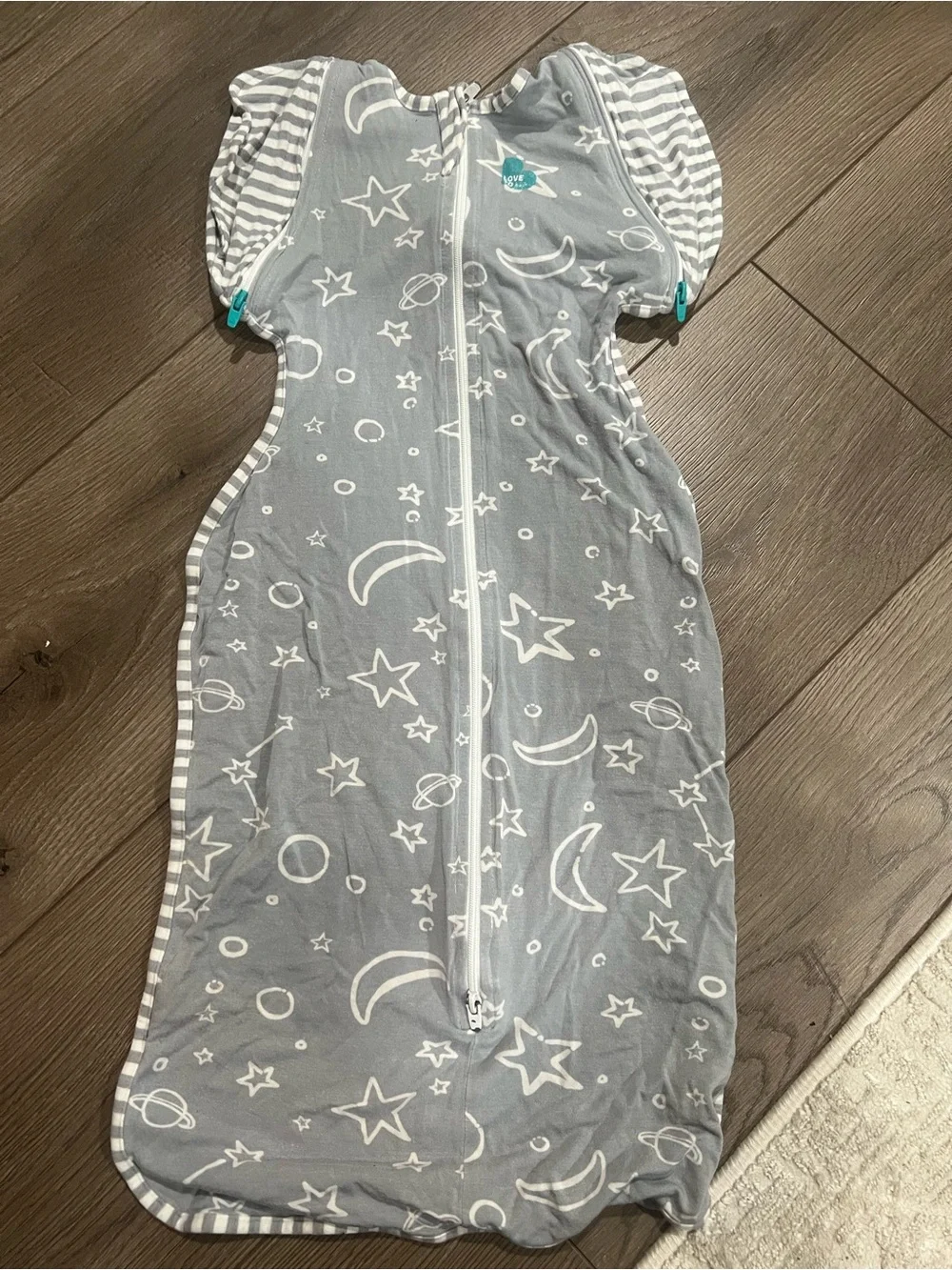 Love to Dream Swaddle Up silky sleep sack